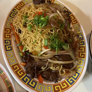 beef stir fried noodles