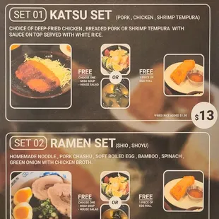 Lunch Special Katsu or Ramen