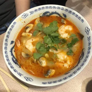 Tom Yum Shrimp Ramen