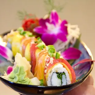 sushi and sashimi, sushi, sashimi, food