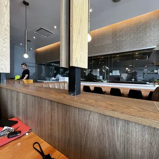 Open kitchen concept