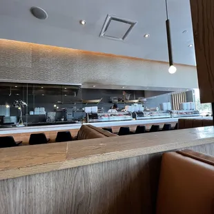 Open kitchen concept