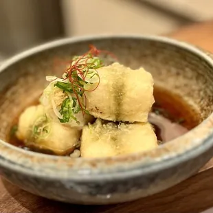 Agedashi tofu