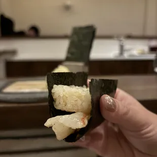 Seared Garlic Botan Ebi