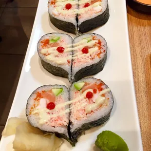 I heart sushi-love at first sight roll