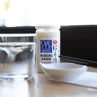 Love the sake cups!