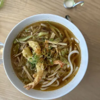 shrimp tempura udon