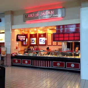 Maki of Japan inside the Food Court
