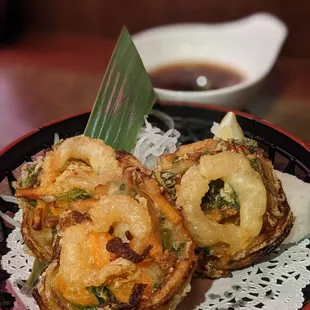 Ebi Kariage! One of their chalkboard special appetizers!