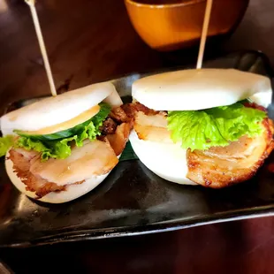 Char Sui Bun with spicy mayo