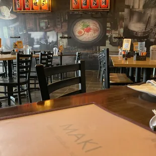 I was lucky today, not many customers this time. Usually, it was very packed inside