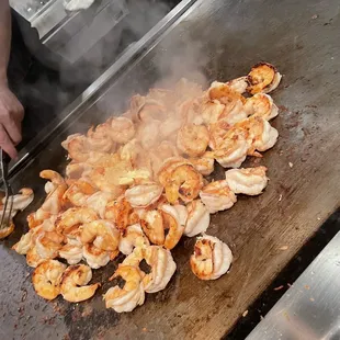 Shrimp hibachi