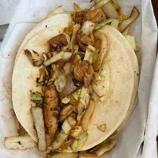 Thai Coconut Chicken Taco