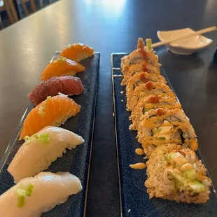 food, sushi and sashimi, sushi, sashimi