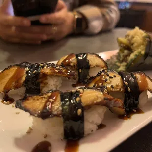 Unagi(fresh water eel) sushi