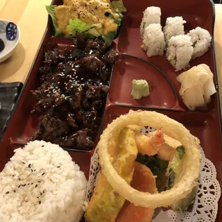 2. Beef Teriyaki Bento