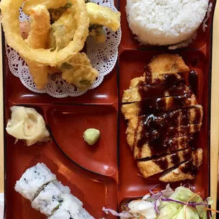 3. Chicken Cutlet Bento