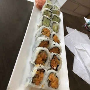 106. Avocado Roll 108. Tempura Sweet Potato Roll