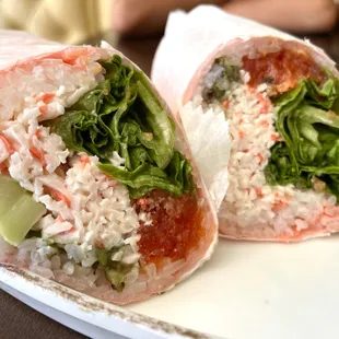 Batman Burrito with less rice