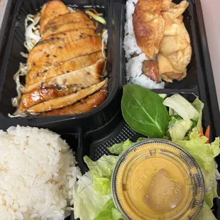 Spicy Chicken Bento Lunch