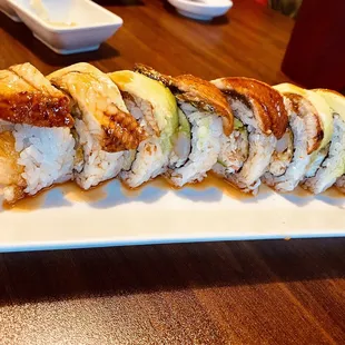 82. Green Dragon Roll