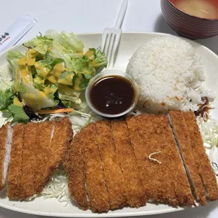 82. Pork Katsu Plate
