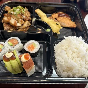 Daily Bento Special - Salmon - $11.95