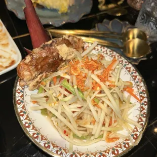 Soft Shell Crab Papaya Salad