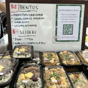 Such great bentos for the price!