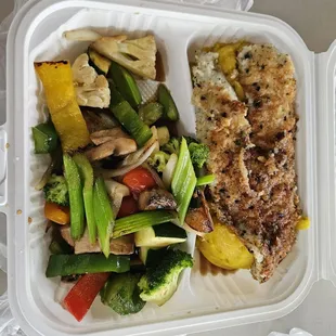 Furikake Sea Bass- Delicious!