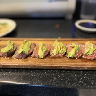 Tuna tataki.