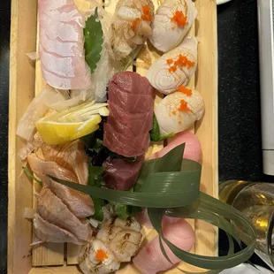 Sashimi platter