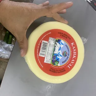 Holt cow! This is just $16.99! Very good price for a whole wheel of sheep cheese!