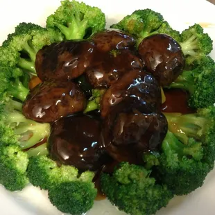 Mushroom &amp; broccoli