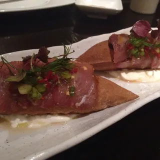 Hamachi Pastrami