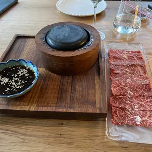 Wagyu Beef With Hot Stone