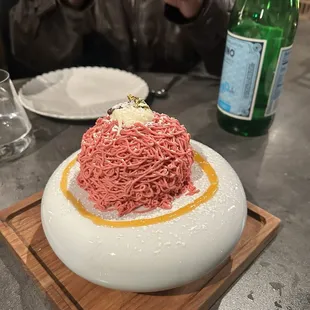 Strawberry Mont Blanc
