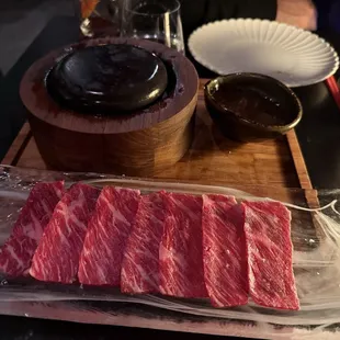 Wagyu Hot Stone