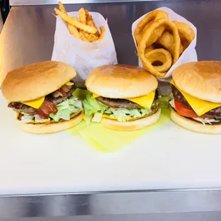 burgers, burger, food