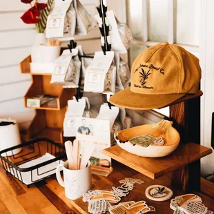 stickers, coffee, &amp; merch