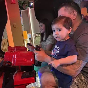 Trying to keep our little guy entertained