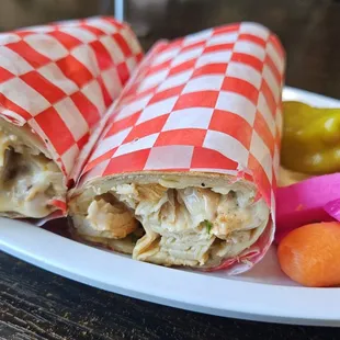 Saj Wrap - Chicken Tikka