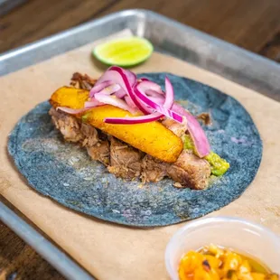 Cochinita Pibil Taco