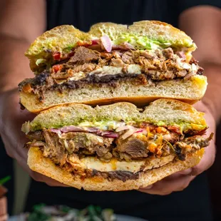 Torta de Cochinita Pibil