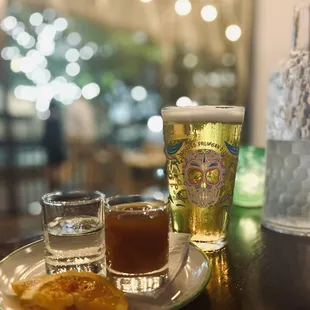 Mezcal, Tepache, lager