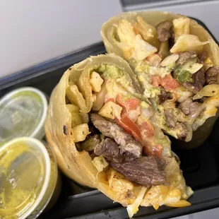 Surf and Turf California Burrito