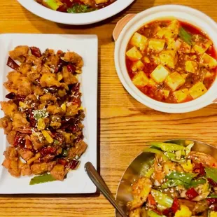 Sichuan food feast
