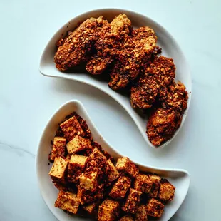 Mala Wings + Dry Pepper Fried Tofu