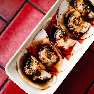 Dumplings in Chili Oil