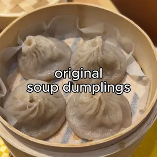 original soup dumplings